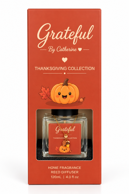 GRATEFUL Thanksgiving Reed Diffuser – 4 oz