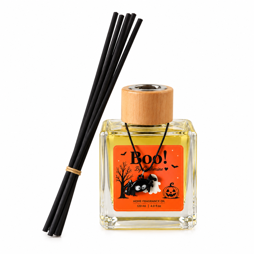 BOO! Halloween Reed Diffuser – 4 oz